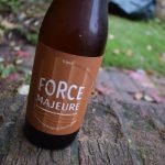 Force Majeure Tripel bottle label
