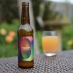 Glass and bottle Pohjala Tundra non-alcoholic beer