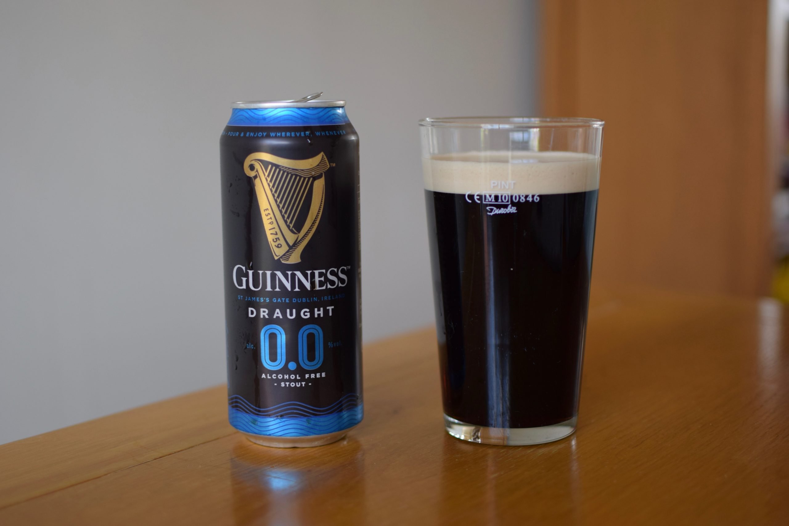 Guinness 0.0 review - non-alcoholic (0%) stout
